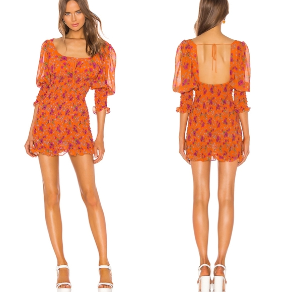For Love And Lemons Dresses & Skirts - ❌SOLD❌ NEW For Love and Lemons Floral Mini Dress